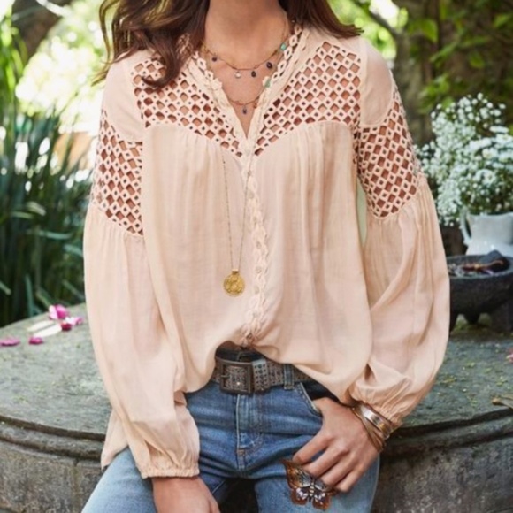 Sundance The Dappled Moonlight top Size Medium - Picture 1 of 8